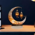 thumbnail image 2 of Pekkaxy Acrylic Flat Moon Ornament, 7.88x6.86 in, Modern Minimalist Desktop Decor, Enhances Artistic Atmosphere for Home or Office, 2 of 9