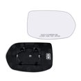 thumbnail image 3 of Conjunto de cristal de espejo lateral del pasajero con placa trasera de plástico calentada compatible con Honda CRV 2012-2016 2016-2020 HRV, 3 of 5
