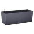 thumbnail image 3 of BALCONERA Color 50 Slate, Self-Watering Window Box (Railing Planter), H7.5 L19.7 W7.5 in, 3 of 8