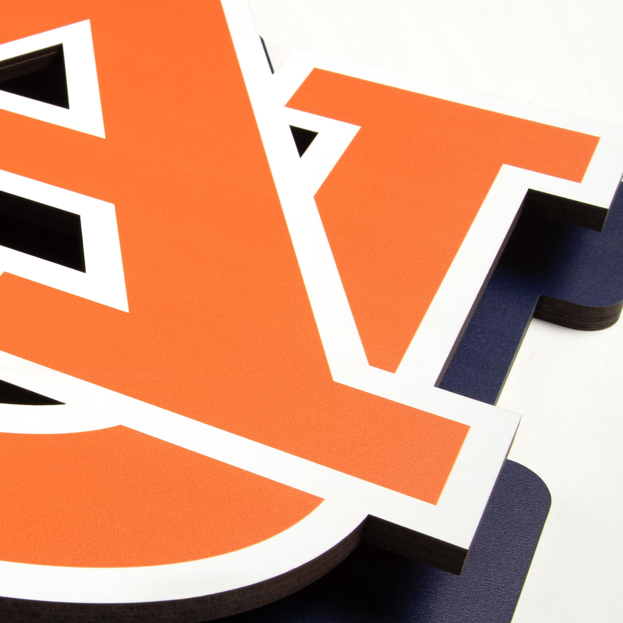 YouTheFan NCAA Auburn Tigers 3DX Die Cut Wall Art