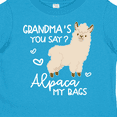 thumbnail image 4 of Inktastic Grandma's You Say Alpaca My Bags Boys or Girls Toddler T-Shirt, 4 of 5