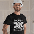 thumbnail image 2 of I'm a brick layer, what's your super power? Unisex T-shirt, 2 of 4