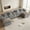Light Grey-Corduroy, variant on HUACANORA 125" U Shaped Sectional Couch with USB and 2 Cup Holder, Oversized Corduroy Modular Sectional Sofa with Chaises ＆ Console, Deept Seat Cloud Couches for Living Room, Black