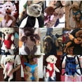 thumbnail image 5 of Mochila de malla para mascotas, transpirable, de camuflaje, productos de viaje para exteriores, bolsas para perros pequeños, gatos, chihuahuas, malla, 5 of 5