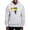 Ash Gray, variant on - Halloween Monster Cute Hooded Sweatshirt - Pullover Hoodie, Hooded Sweatshirt