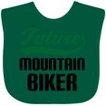 thumbnail image 3 of Inktastic Future Mountain Biker Boys Baby Bib, 3 of 4