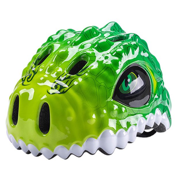 Casco de bicicleta de dinosaurio para niños casco de bicicleta de equilibrio para niños niñas (rosa S)