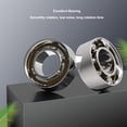 thumbnail image 3 of Relief Fingertip Rotating Toy 8cm Diameter Chinese Style Tai Chi Design Alloy Stress Relief Hand Rotation Toy, 3 of 8