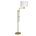 thumbnail image 1 of Hudson & Canal FL0462 Polly Height-Adjustable Brass Floor Lamp, 1 of 9
