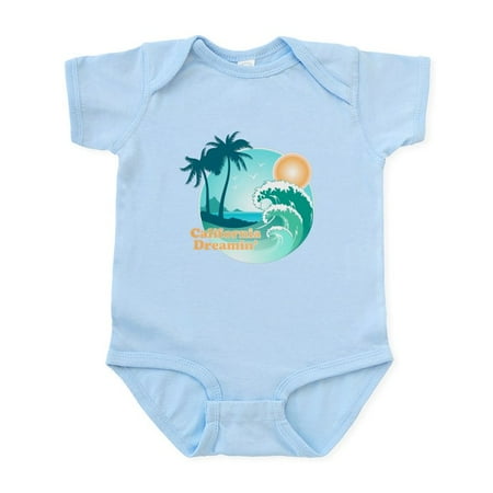 

CafePress - California Dreamin Baby Light Bodysuit - Baby Light Bodysuit Size Newborn - 24 Months