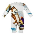 thumbnail image 6 of Calvin And Hobbes Baby Onesie Romper Footless Infant Long Sleeve Jumpsuit for Boys Girls, 6 of 8