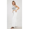 thumbnail image 2 of utcoco High Waisted Pants with Drawstrings for Women Casual Loose Wide Leg Linen Pants, 2 of 4