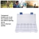 thumbnail image 3 of Caja de aparejos de pesca ANGGREK ligera transparente multiusos Con compartimentos, 3 of 7
