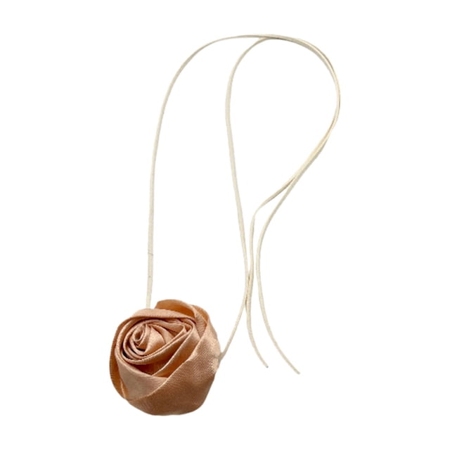 Rose Gargantilla Banda para el cuello Joyería elegante Declaración Cintura Cadena Gargantilla vintage para accesorios de fotografía de fiesta Rosa Yinane gargantilla collar