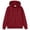 Wine -AR18, variant on Nestiefly Men's Oversized Zip Up Relaxed Fit Hoodie Fleece Fall Long Sleeve Winter Jackets with Pockets Khaki S