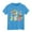 1-Light Blue229, variant on Cute Letter Printed T-Shirt for Toddler Girl Easter Short-Sleeve Pullover Top Kids Relaxed Classic Base T Shirt, Sizes4-5Y