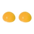 thumbnail image 2 of Naiovety Balones de yoga semicirculares Aplicación amplia Flexible y segura Vaina de equilibrio flexible y cómoda amarilla amarillo 2Conjunto, 2 of 6