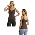 thumbnail image 2 of Anygrew Womens Maternity Nursing Tank Tops Camis Adjustable Straps Breastfeeding Camisoles with Built in Bra, 2 of 5