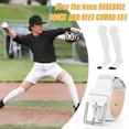 thumbnail image 3 of JASGOOD Baseball Socks and Belt Combo for Youth Boys Girls Over the Knee Softball Socks and Belt Knee High Football Socks, 3 of 10