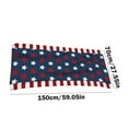thumbnail image 3 of Beach Essentials Beach Towels for 4th Of July, Travel Beach Essentials Summer Beach, Flag Printed Beach Towel Travel Red White Blue Beach Towel Cheap Beach Towels (75x150cm/30x60in), 3 of 6