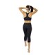 thumbnail image 2 of Rio Sport Capris Deportivos modelo Aruba para Mujer RIO SPORT Capris Aruba Negro MD, 2 of 2