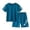 Dark Blue, variant on Boys Summer Outfits Classic Athletic Tracksuit Short Sleeve Shirt with Shorts Outfits Boys Clothes 4-5 Years