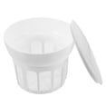 thumbnail image 2 of Shisuyan Passoire à Yogourt avec Couvercle, Fabricant de Yogourt Grec, Passoire Réutilisable pour Yogourt Fait Maison, 2 of 9