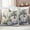 DimGray, variant on Fall White Outdoor Waterproof Pillow Covers, Thanksgiving Pumpkin Flower Floral Leaf Decorative Square Throw Pillowcase Sofa Cushion Sham for Patio/Couch/Chair, 16"x16" 2 Pack