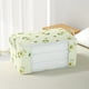 thumbnail image 1 of Large Capacity Clothes Storage Bag Organizer With Reinforced Handle Thick Fabric For Comforters, Blankets, Bedding, Foldable With Sturdy Zipper, Clear Window, 7, 1 of 8