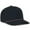Navy, variant on OC550PF Structured Solid Back Hat - BLACK