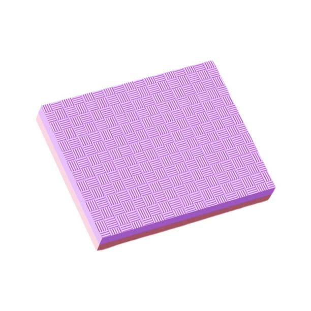 Almohadilla de equilibrio, rodillera, esterilla de yoga, ligera, para ejercicios de yoga, cojín de equilibrio, esterilla de espuma Púrpura