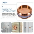 thumbnail image 5 of SWETRACE Inside Shower Door Handle Rose Gold Grade 304 Stainless Steel 2Pcs, 5 of 10