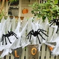 thumbnail image 5 of Ayieyill 5 Pcs Giant Spider Halloween Decorations Outdoor, Scary Hairy Spiders for Halloween Yard Decorations, Haunted House Props, 5 of 7