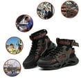 Sogetch Steel Toe Boots for Men Women Lightweight NonSlip Work Boots