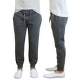 thumbnail image 2 of Mens Fleece Jogger Pants Slim Fit, 2 of 9
