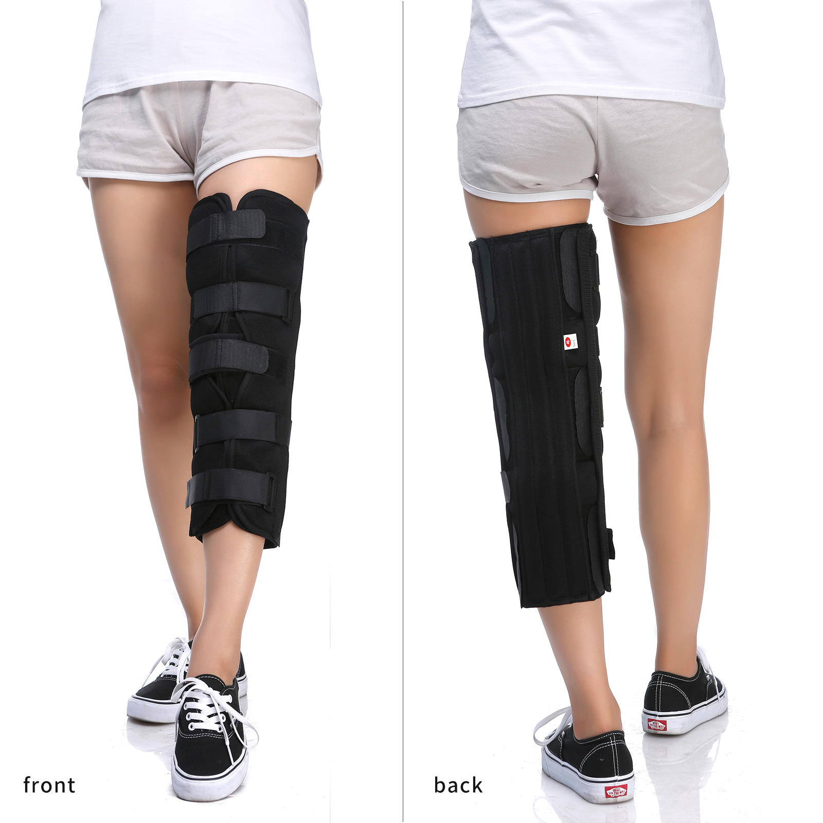 Knee Immobilizer Secure Comfort Knee Brace & Stabilizer for Recovery,Knee Fractures,Instability, ACL,MCL