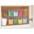 thumbnail image 2 of iDesign RPET Crisp Tea Storage Organizer, Set of 4, 2 of 5