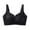 Black, variant on WRKEKC Bras for Women Solid Color Ultra Thin Push Up Bra with Side Support Anti Sagging Bra for Women Daily Wear
