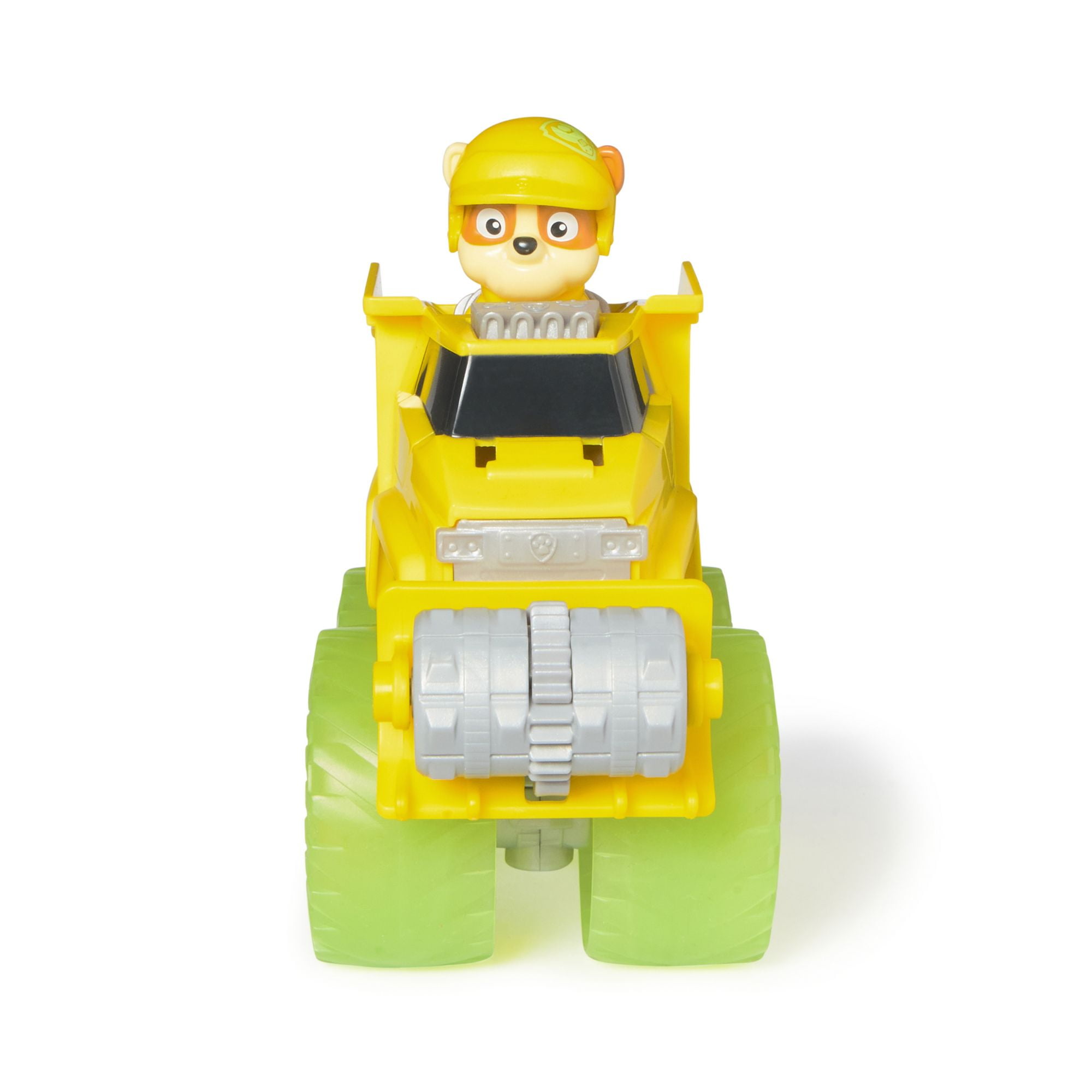 PAW Patrol Chase-Rubble Rescue Wheels with Rescue Tools, and Collectible Action Figures