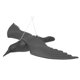 thumbnail image 1 of Simulation Crow Vivid Lifelike Waterproof Crow Decoration Plastic Crow Decoy for Outdoor Garden Courtyards, 1 of 5