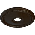 thumbnail image 3 of Ekena Millwork 18"OD x 3 5/8"ID x 1 1/8"P Diane Ceiling Medallion (Fits Canopies up to 5 3/8"), Hand-Painted Bronze, 3 of 6