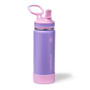 ThermoFlask 18 oz Kids Insulated, Stainless Steel Water Bottle, Leakproof Straw Lid, Berry Twist