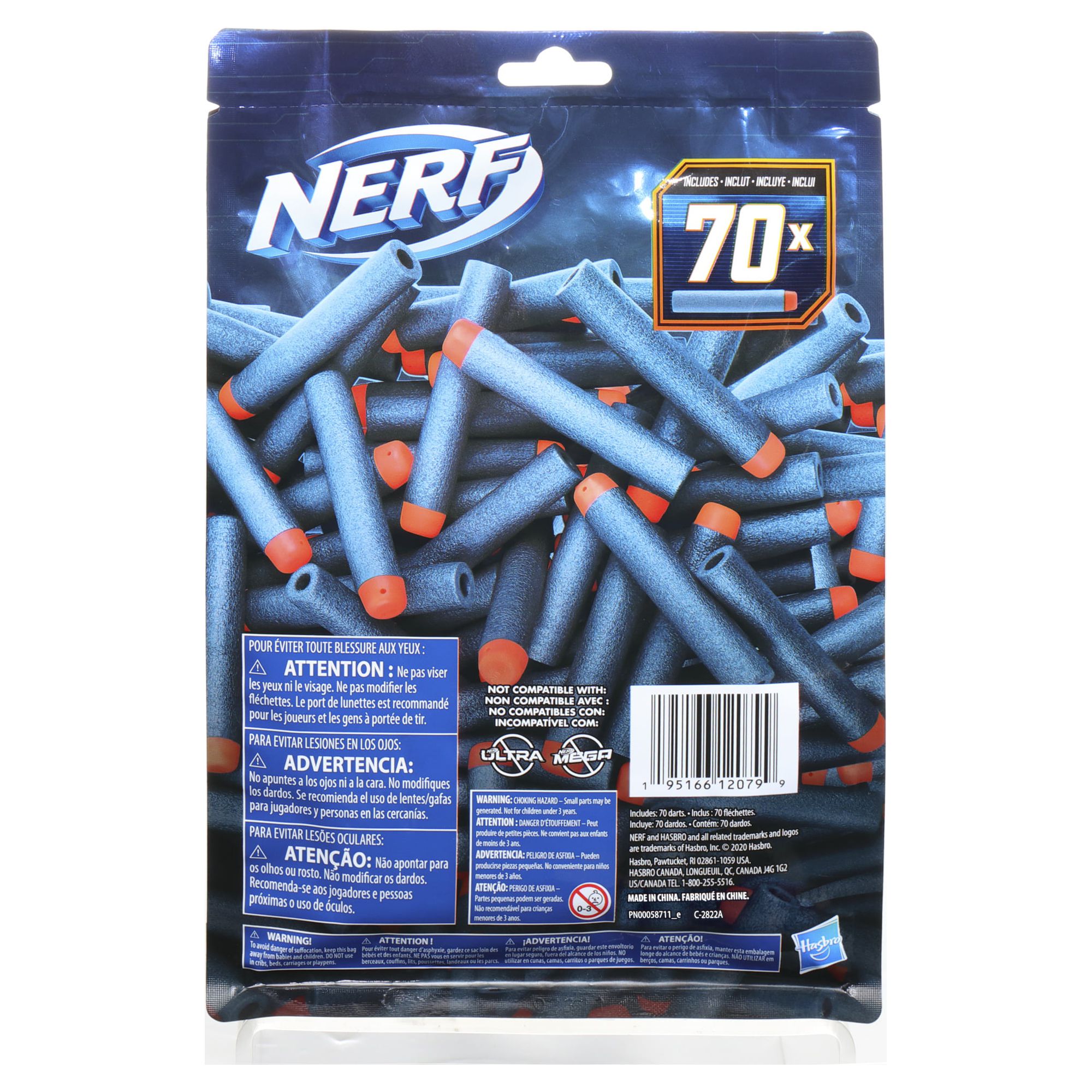 Nerf Elite 2.0 Kids Toy Blaster Refill Pack with 70 Darts, Only At Walmart - image 4 of 4
