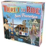 Ticket to Ride San Francisco Strategy Board Game for Ages 8 and p, from Asmodee