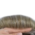 thumbnail image 2 of LYRICAL HAIR Lace Front Toupee for Men Indian Human Hair Replacement System  French Lace Mens Toupee Thin Skin Hairpieces for Man Bleached Front Knots Mens Hair Piece Unit, 2 of 6