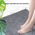 thumbnail image 6 of Chenille Floor Mat-Light Grey-50×50(U)+50×80Cm【Amazon Two-Piece Set】, 6 of 6