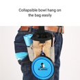 thumbnail image 2 of Naiovety Bolsa de cintura para mascotas con cierre de cremallera y cordón para entrenamiento de perros para escalada al aire libre Almacenamiento y organización del hogar Naiovety HA023812-00, 2 of 6