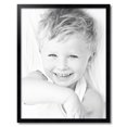 thumbnail image 2 of ArtToFrames 24" x 31" Satin Black Picture Frame, 24x31 inch Black Wood Poster Frame (WOM-1451), 2 of 8