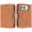 Brown, variant on Lunvic Wallet Case for Apple iPhone Duo, 2 in 1 Magnetic Detachable Cover, Compatible with MagSafe, RFID Blocking 3 Card Slots Cash Folio, Black