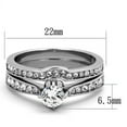 thumbnail image 3 of Silver Womens Ring Anillo Para Mujer Stainless Steel Ring Manaus, 3 of 4
